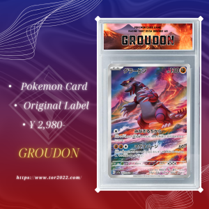 【ラベリング済製品】グラードン AR/ポケモンカード